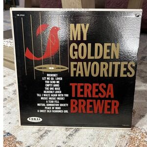 Teresa Brewer My Golden Favorites Vinyl LP Coral Records CRL 57351 Vintage 1960